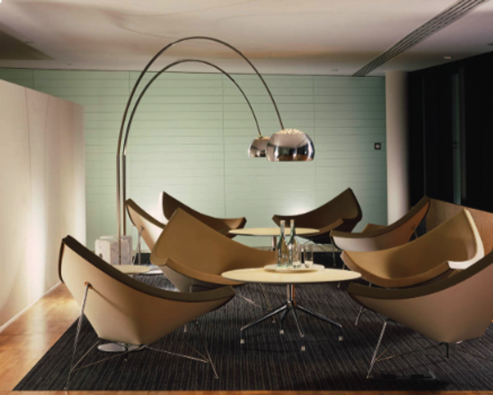 кресло coconut armchair ( кожа) (by Steel Arts)