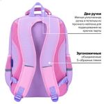 Рюкзак BRAUBERG STAR, 1 отделение, 5 карманов, "Dreamy cat", сиреневый, 271424