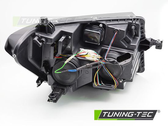 Светодиодные фары TUBE LIGHT CHROME DRL SEQ для VW CRAFTER II 2017-