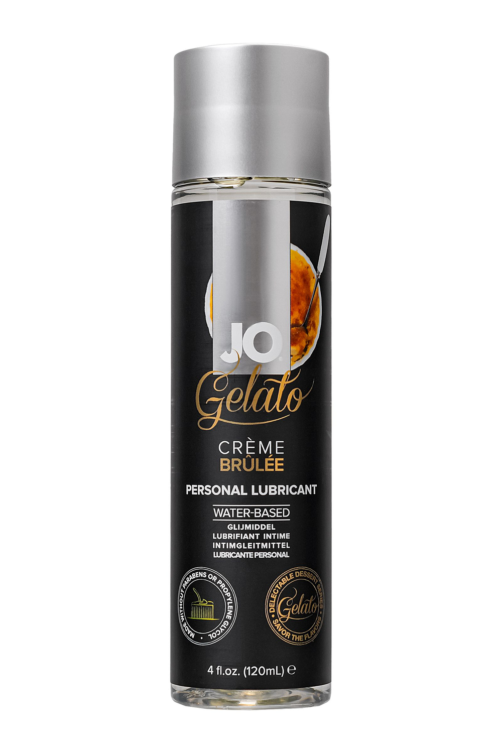 Лубрикант с ароматом крем-брюле JO GELATO CREME BRULEE - 120 мл.