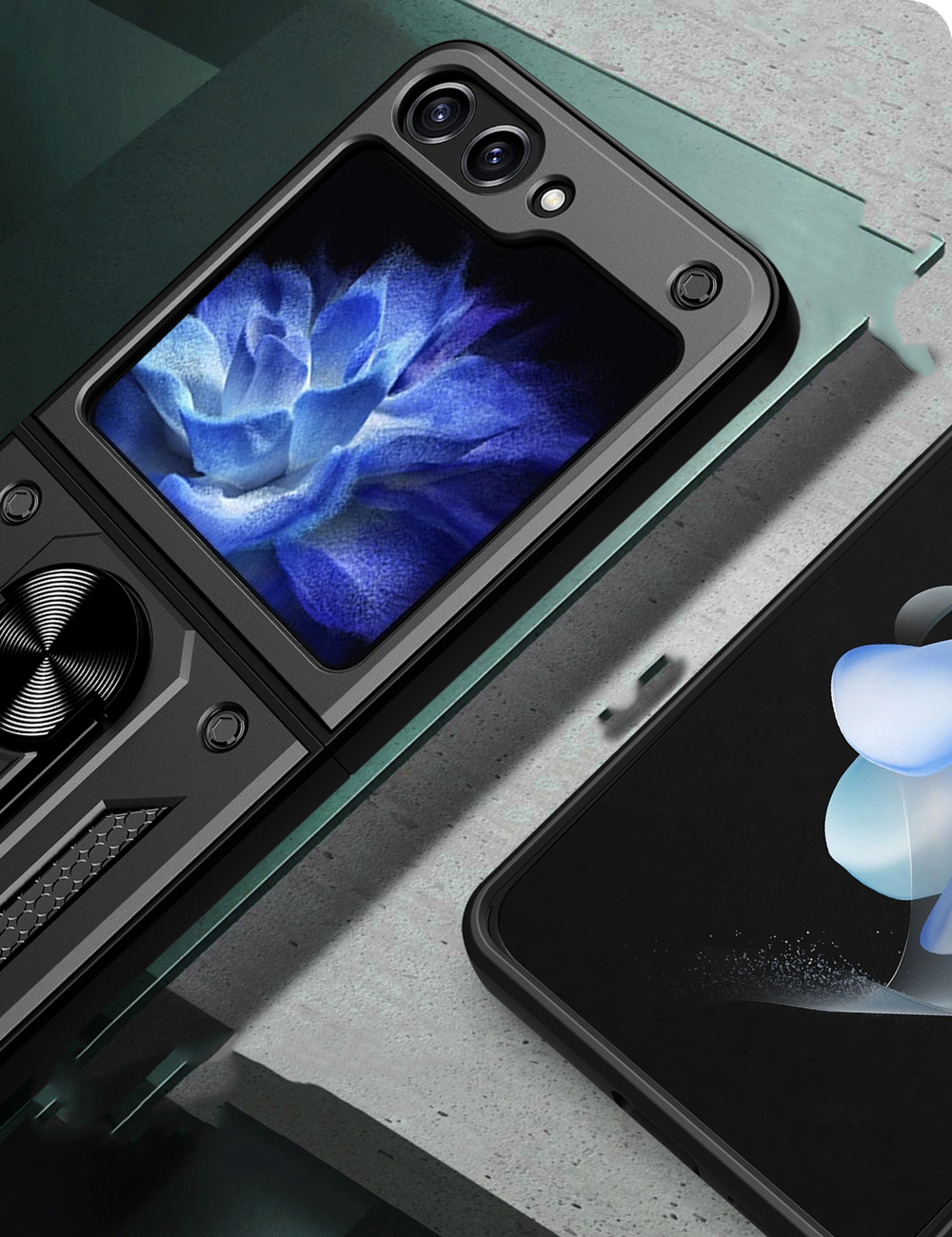 Чехол с кольцом Bumper Case для Samsung Galaxy Z Flip 6