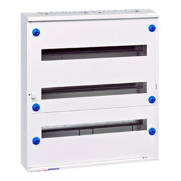 Щит накладной стальной 72 модуля (3х24) прозрачная дверца Schrack Technik Modul 160 Compact ILC2A324--(G)