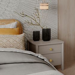 Ваза для цветов florenty, 23,5 см, серая