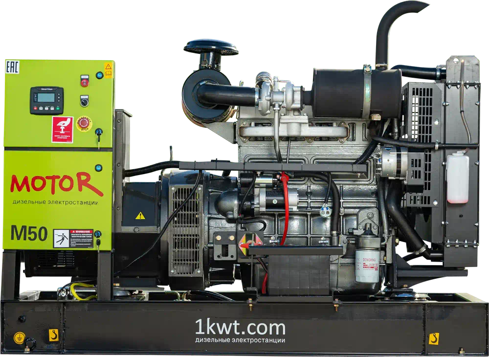 Дизельный генератор MOTOR АД 50-T400 50 кВт, RICARDO