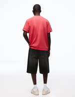 Мужские джинсовые бермуды baggy fit, арт. 1022/180 - BERSHKA