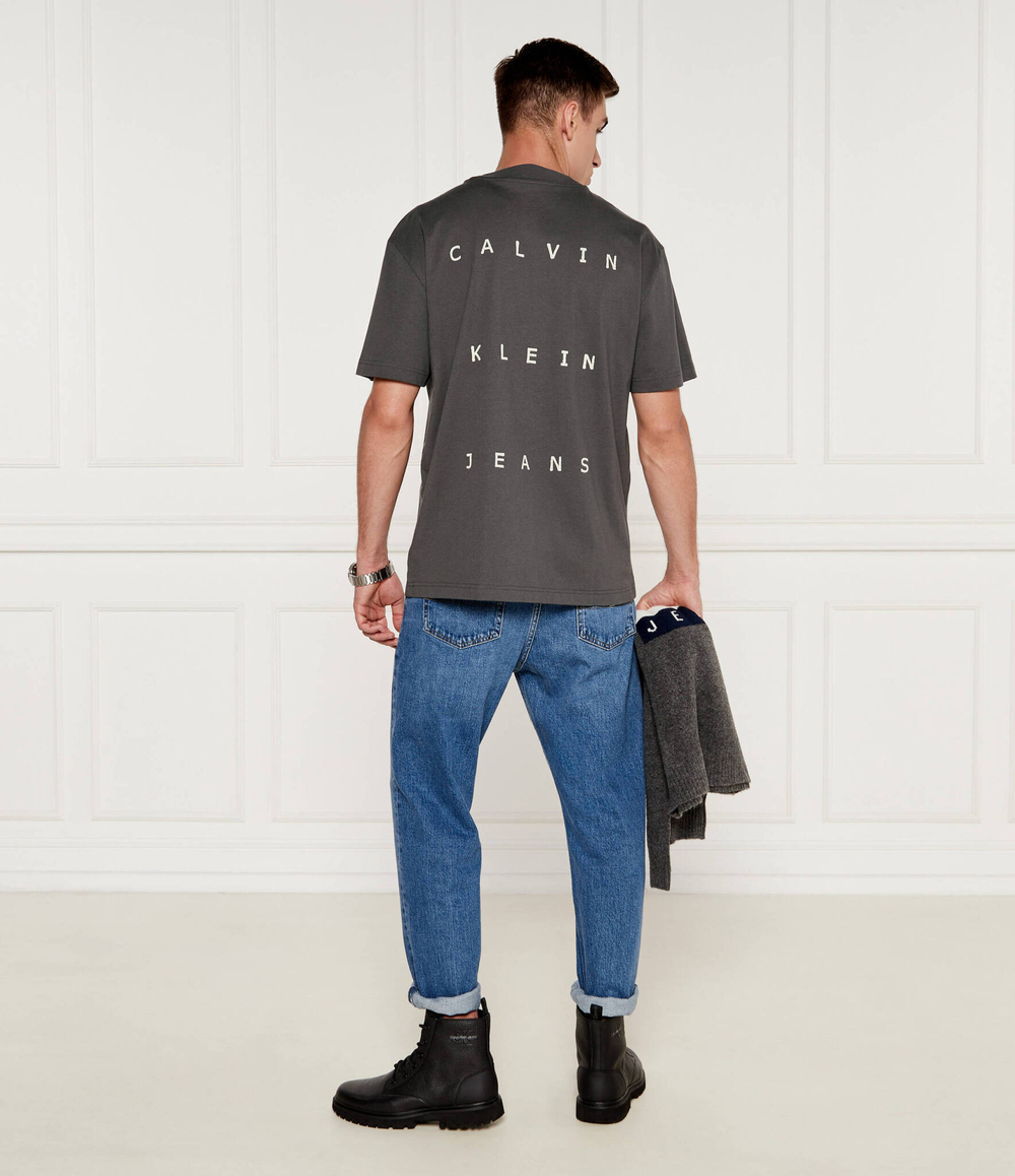 Футболка CALVIN KLEIN JEANS - графитовый(J30J327316)