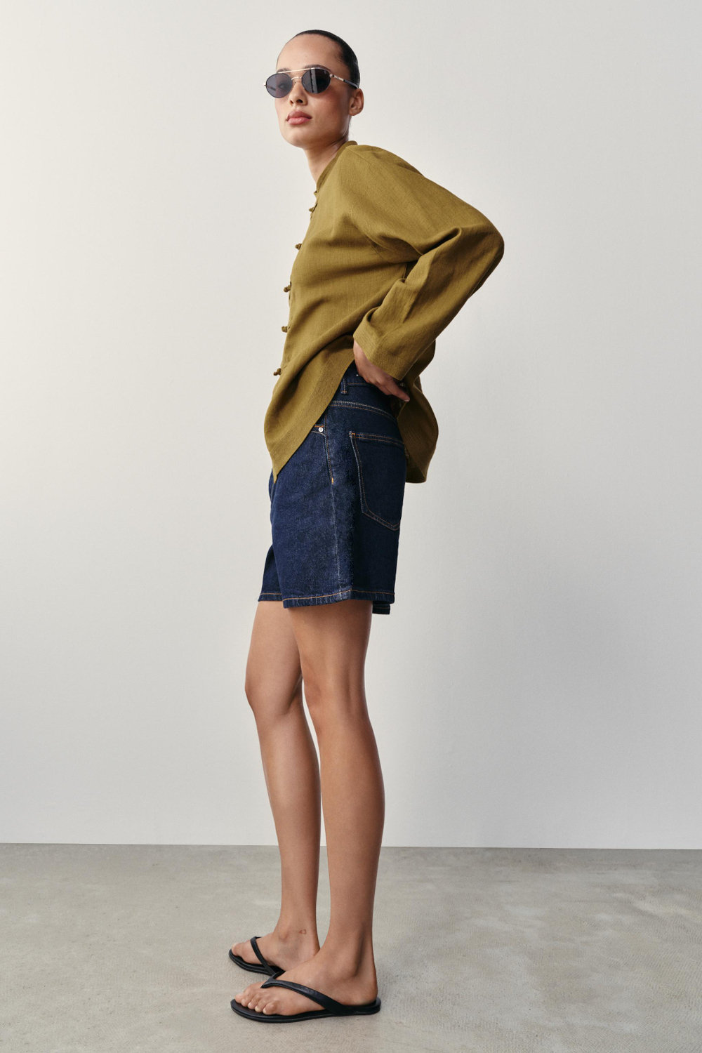 ШОРТЫ Z1975 MOM FIT — ZARA