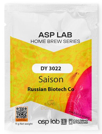 Дрожжи DY 3022 ASP Lab Saison Yeast, 11 г.