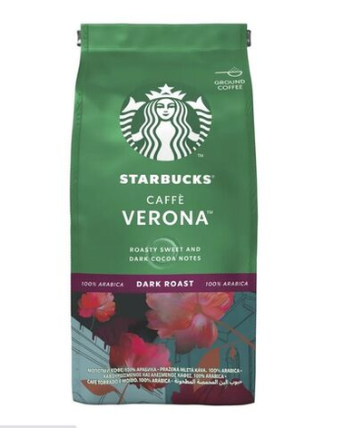 Starbucks Кофе молотый Сaffe Verona, 200 г (Испания)