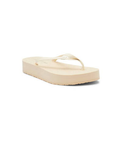 Вьетнамки MONOGRAM BEACH Tommy Hilfiger - экрю(FW0FW07854)