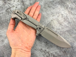 Складной нож ULTRAS-F STONEWASH, BLACK – N.C.CUSTOM, NCC200-SW/BK