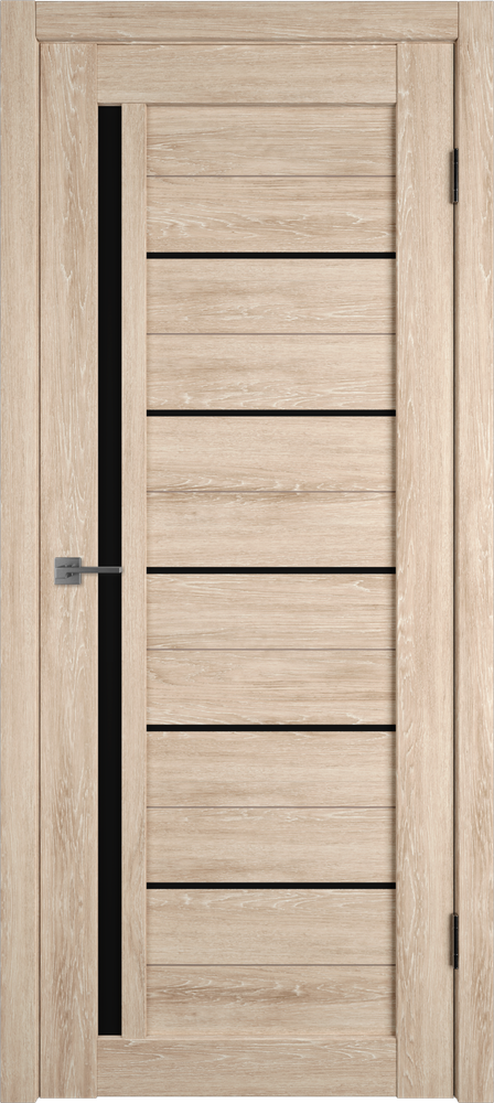 Дверь Atum 1 / Sand Vellum / Black Gloss / Владимирские двери Дверь Atum 1 / Sand Vellum / Black Gloss / Владимирские двери