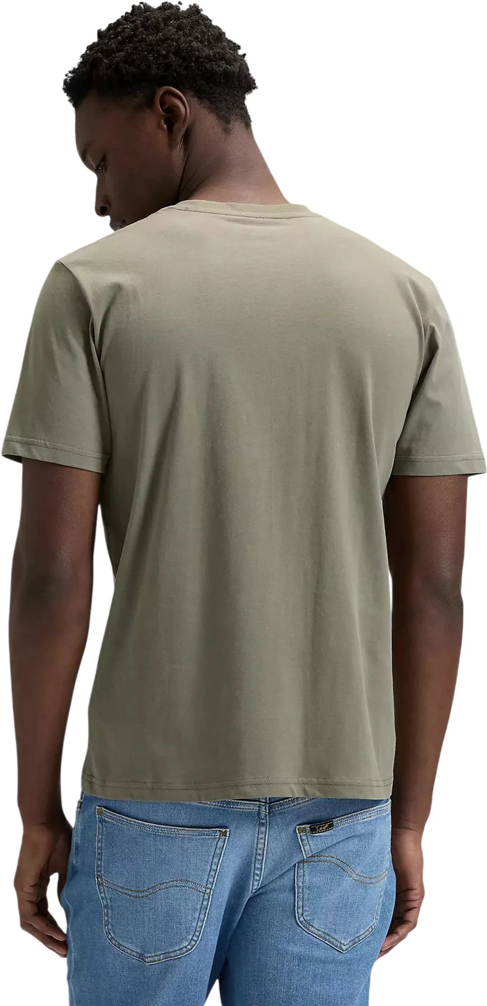 Футболка мужская LEE LEE JEANS TEE LICHEN OLIVE