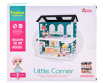 Игрушечный дом для куклы с мебелью и фигурками коробка LC3372-1