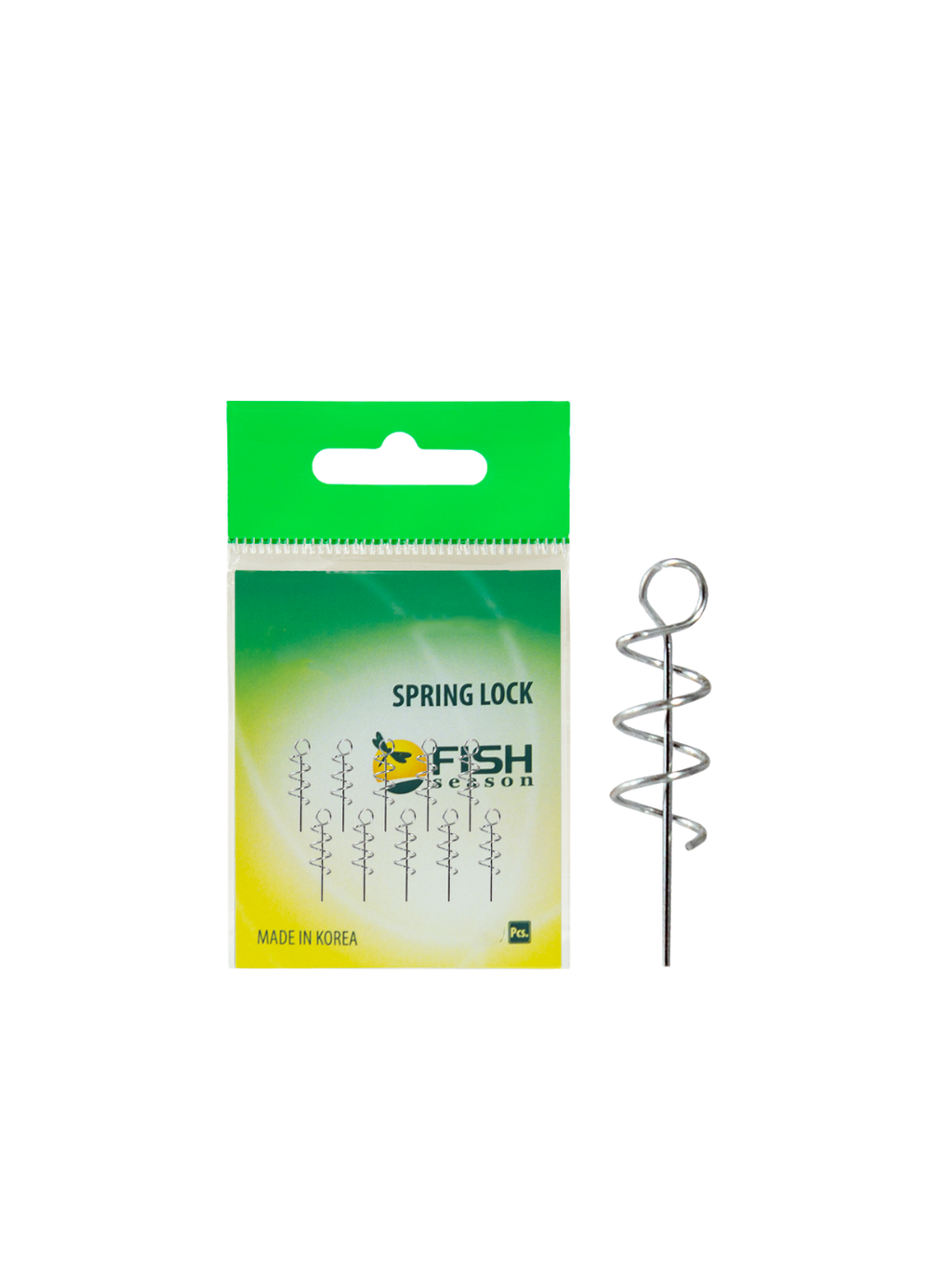 Спираль Fish Crystal с направляющей SPRING LOCK WD D3060 ( 5 упаковок )