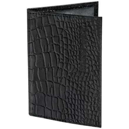 Обложка на паспорт, Brauberg Passport, натуральная кожа, черная
