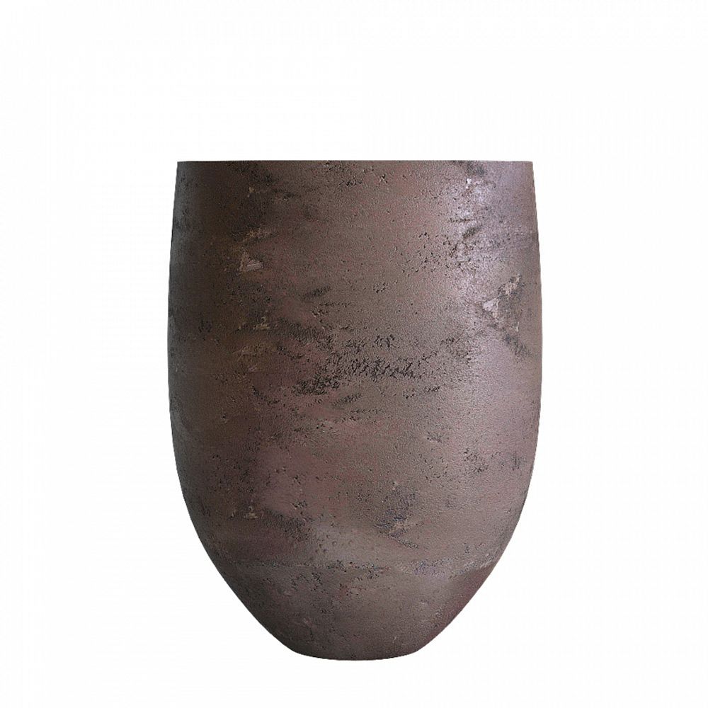 Кашпо BARREL TAUPE CONCRETE D41 H60
