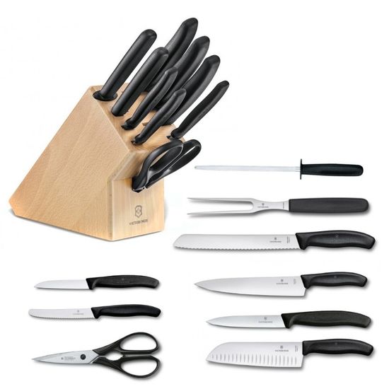 Набор кухонный Victorinox Мод. Swiss Classic CUTLERY BLOCK #6.7193.9 (9 предметов)