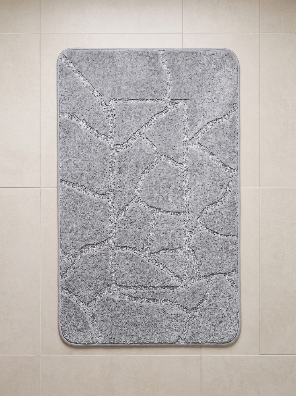 Коврик для ванной Zalel 60×100 см, серый
