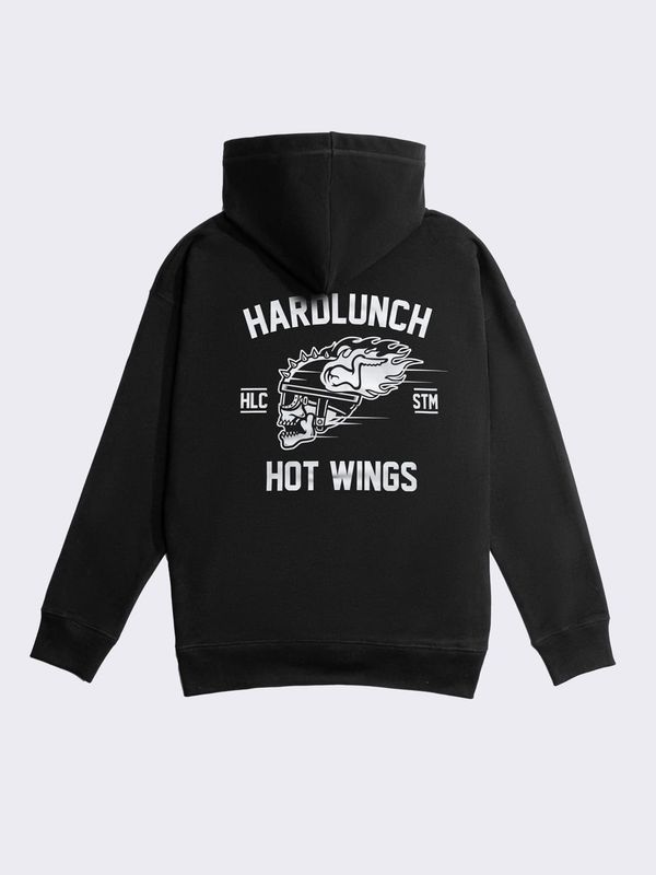 Худи Hot wings черный - фото 11