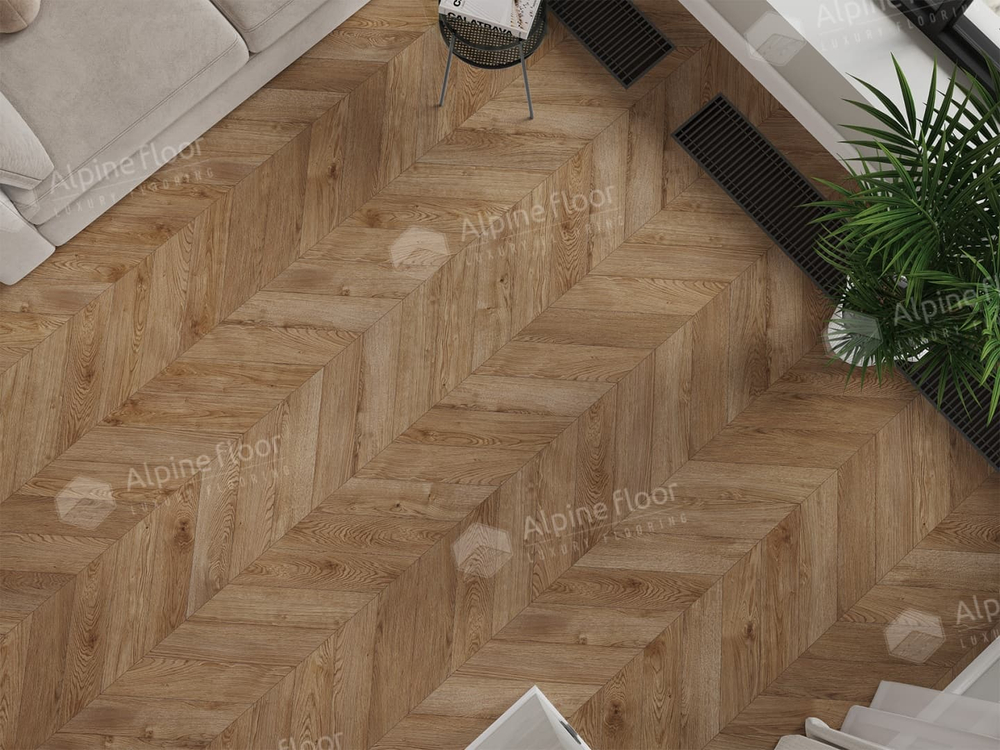 Ламинат Alpine Floor Chevron Art 12 мм Дуб Эверест 1.232 м2
