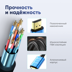 Кабель ARLogia HDMI 4K 2M