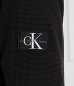 Свитер BADGE WAFFLE HALF ZIP CALVIN KLEIN JEANS - черный(J30J324315)