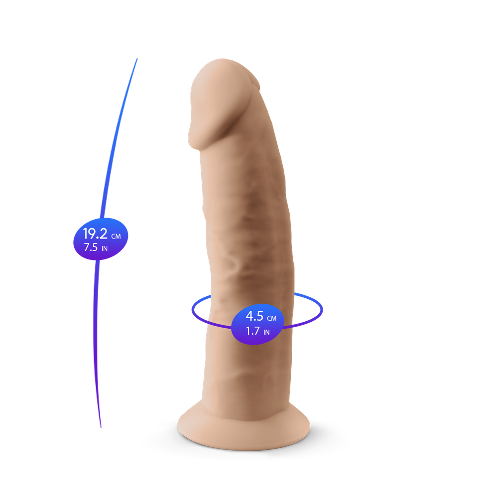 Фаллоимиатор термоактивный из Silexpan 7.5" 220673AL