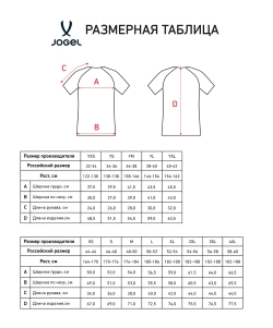 Футболка тренировочная Jögel PREMIER PerFormDRY Spartak Training Poly Tee, красный