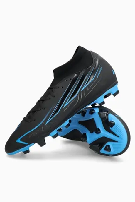 Бутсы adidas F50 Club Hyperfast Mid FG/MG - черный