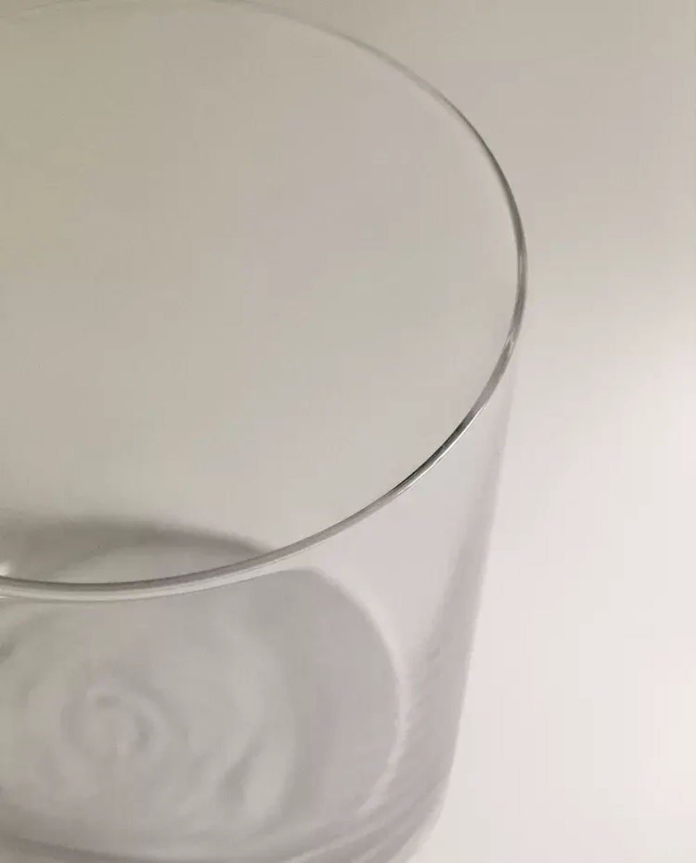 ZARA HOME ВЫСОКИЕ СТАКАНЫ ИЗ СТЕКЛА (НАБОР ИЗ 4 ШТ.), ПРОЗРАЧНЫЙ