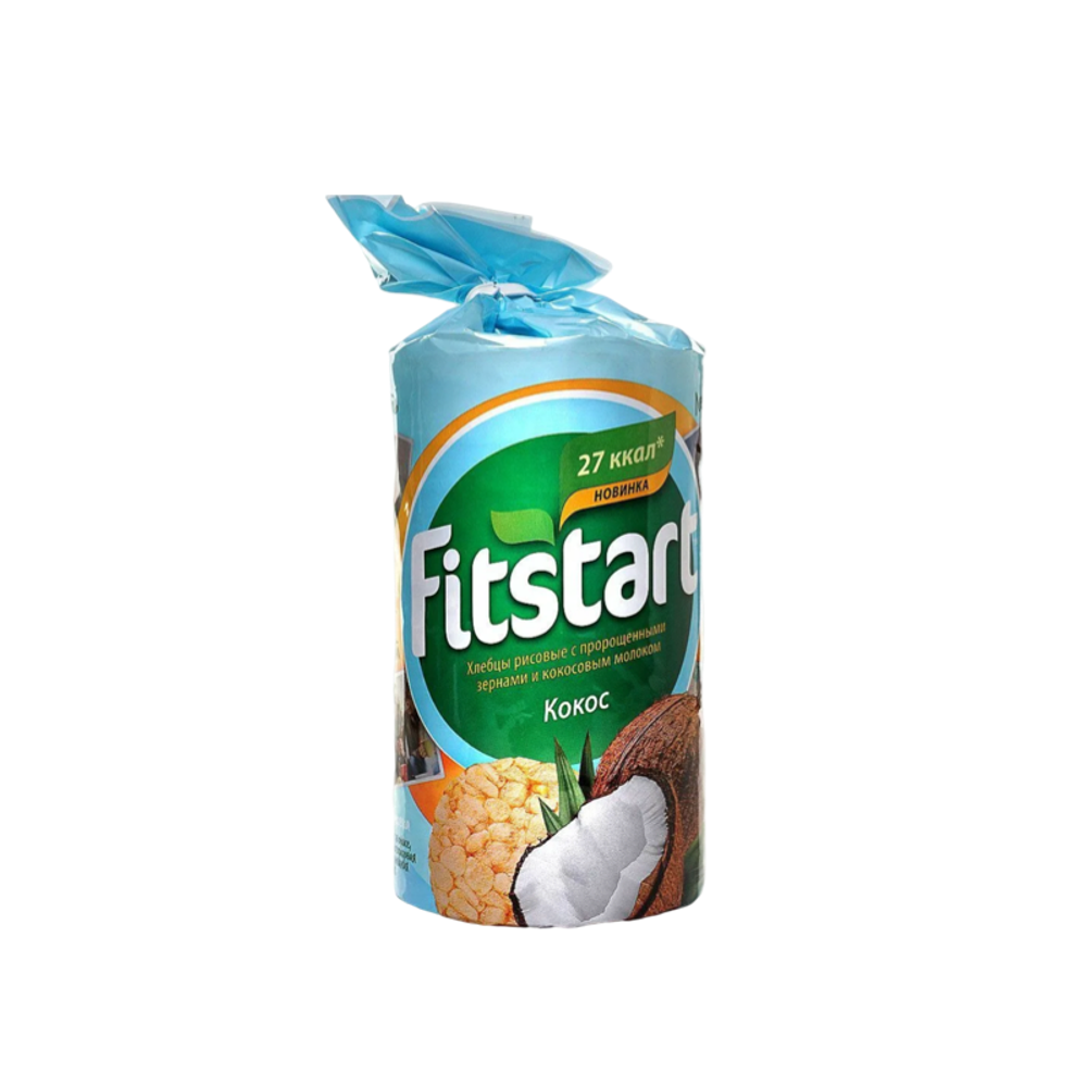 Хлебцы Fitstart рисовые Кокос 100г