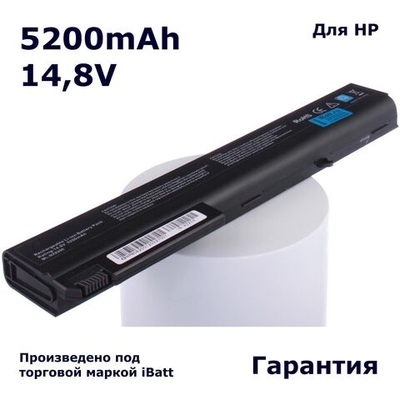 Аккумулятор iBatt 5200mAh, для HSTNN-C13C HSTNN-CB30 PB992A HSTNN-DB11 HSTNN-132C 417528-001 361909-001 HSTNN-OB06