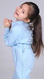 Комбинезон начес с клапаном для девочки 2-8 лет Fleur de Vie