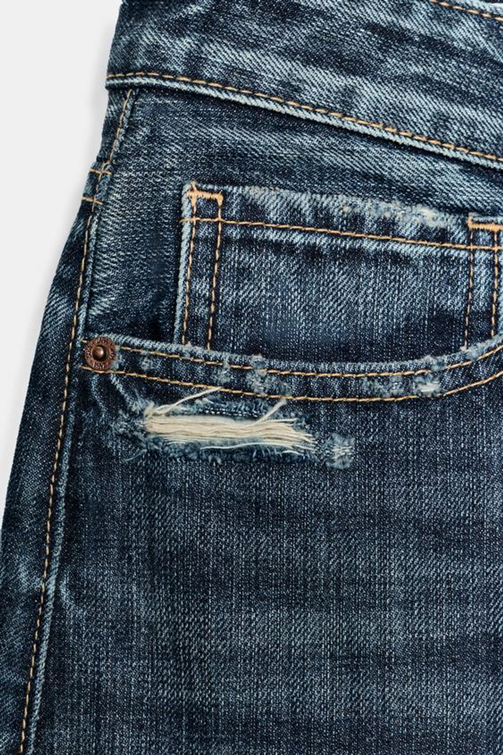 ZARA ДЖИНСОВЫЕ ШОРТЫ BAGGY TRF, МОРСКОЙ СИНИЙ