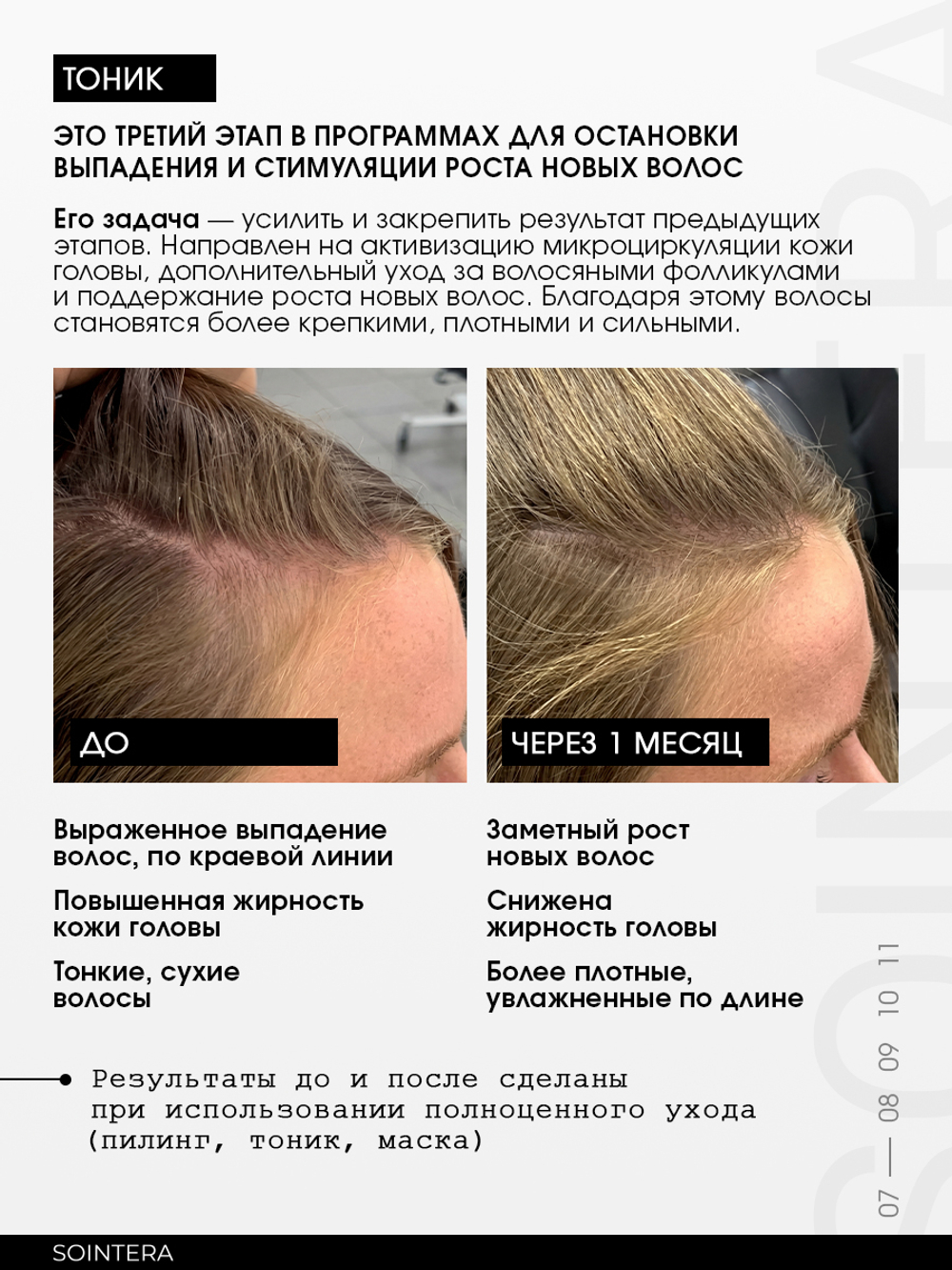 Тоник для роста и укрепления волос