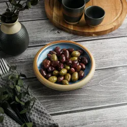 Салатник 320 мл d 16 см h3,8 см емкость для закусок Blue Panasia P.L. Proff Cuisine [1]