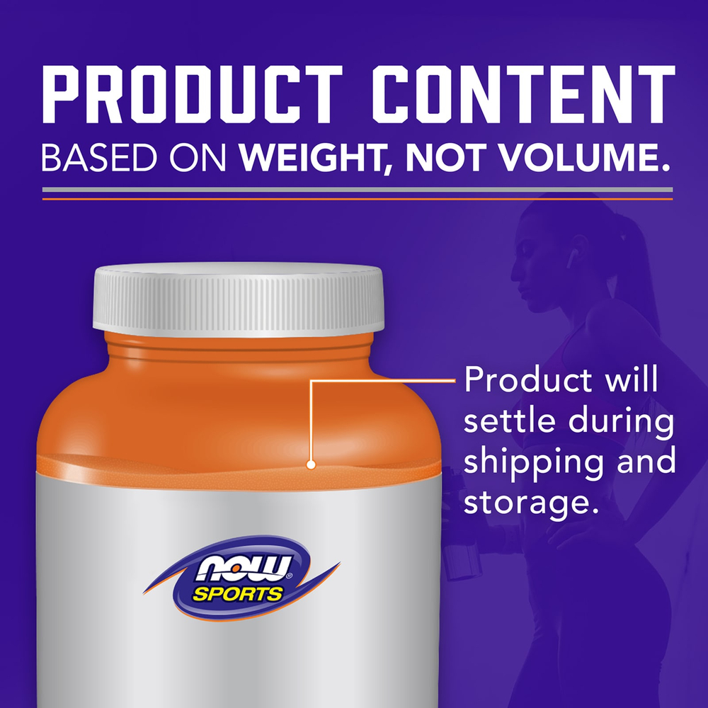NOW Foods, Sports, L-глютамин в порошке, 170 г (6 унций)
