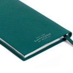 Smythson Ежедневник 2026 Panama Weekly Diary with Pocket, Navy