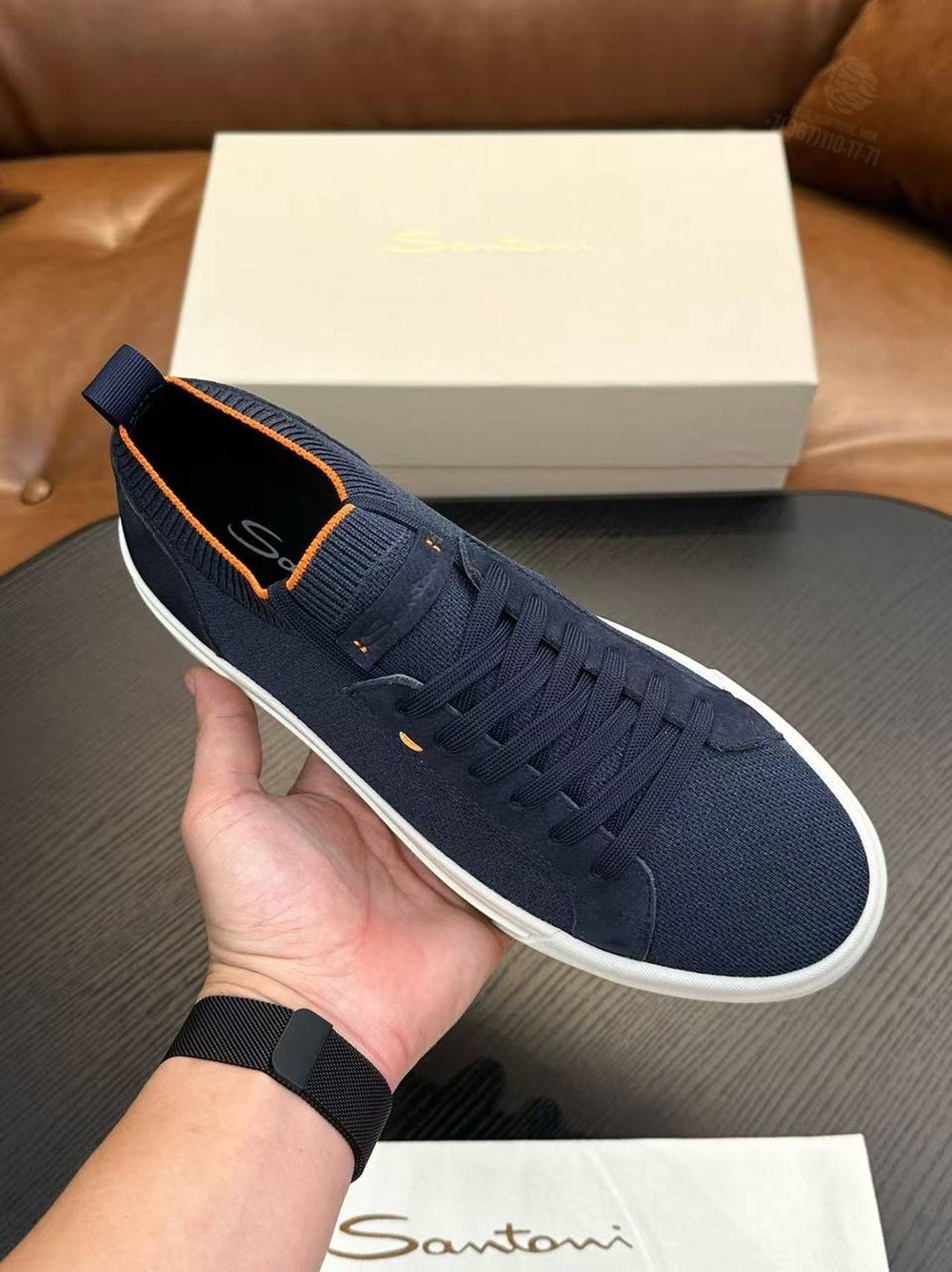 Кеды Santoni