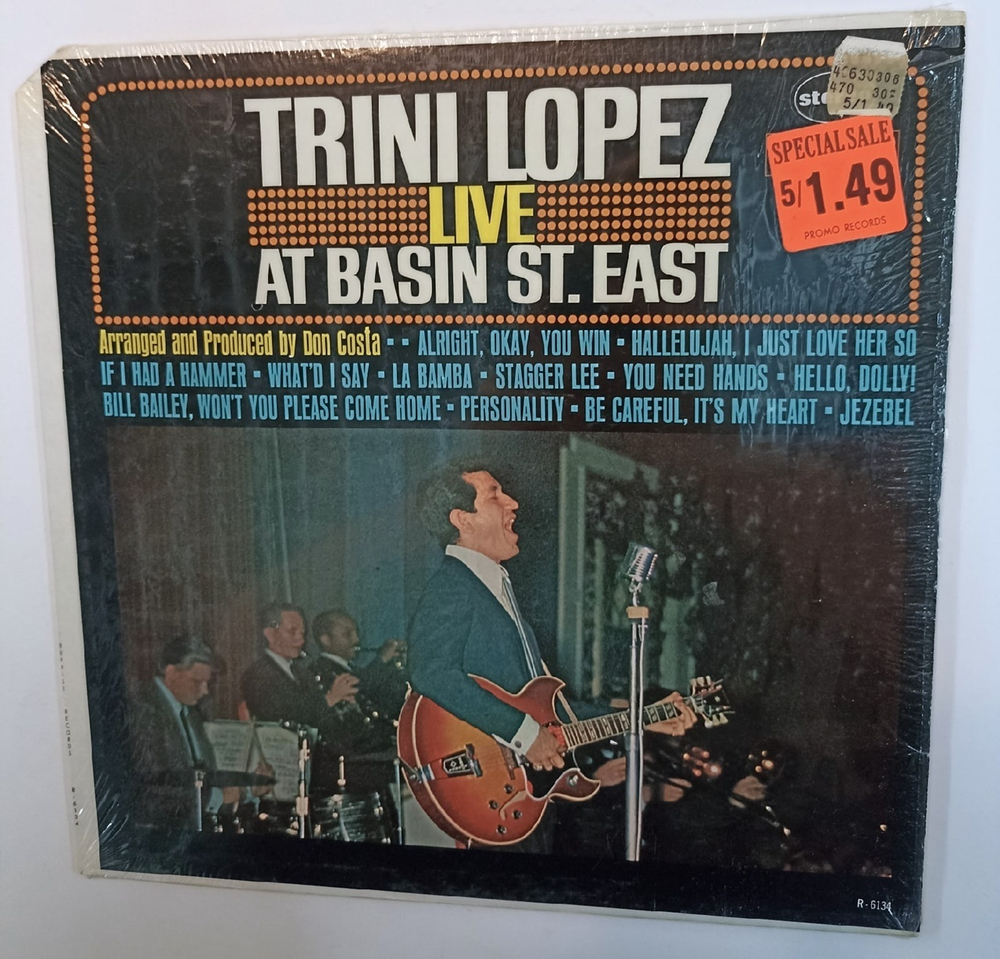 Trini Lopez Live At Basin St. East (US 1964)