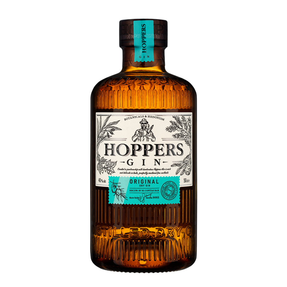 Джин Hoppers Original Dry, 0.5 л