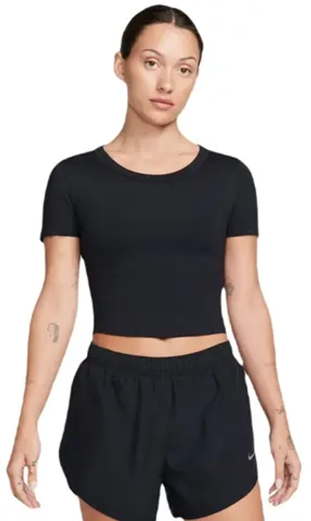Женская теннисная футболка Nike One Fitted Dri-Fit Short Sleeve Top