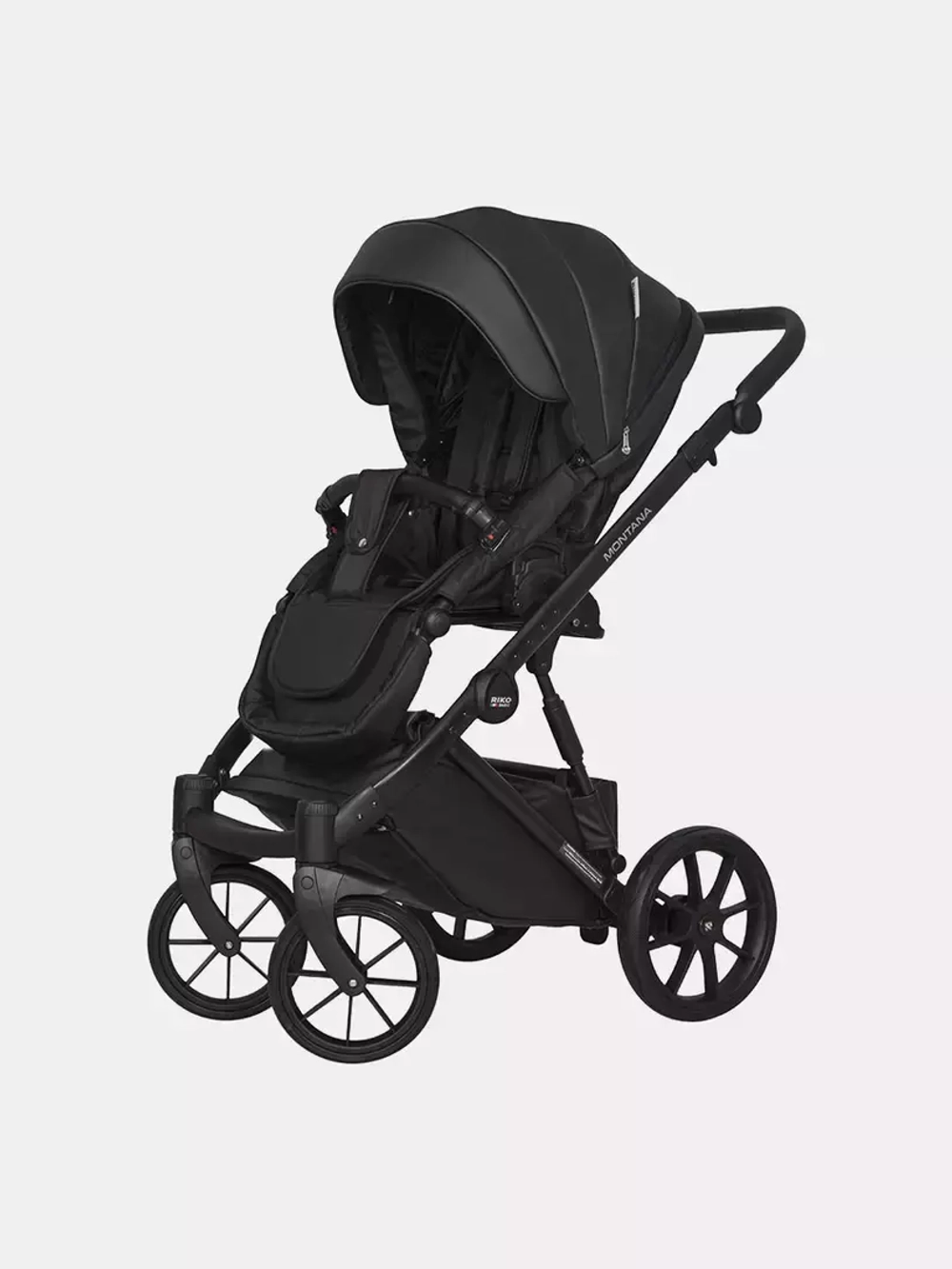 Коляска  MONTANA ECCO (2 в 1) (RIKO BASIC) 12 Black (черный)