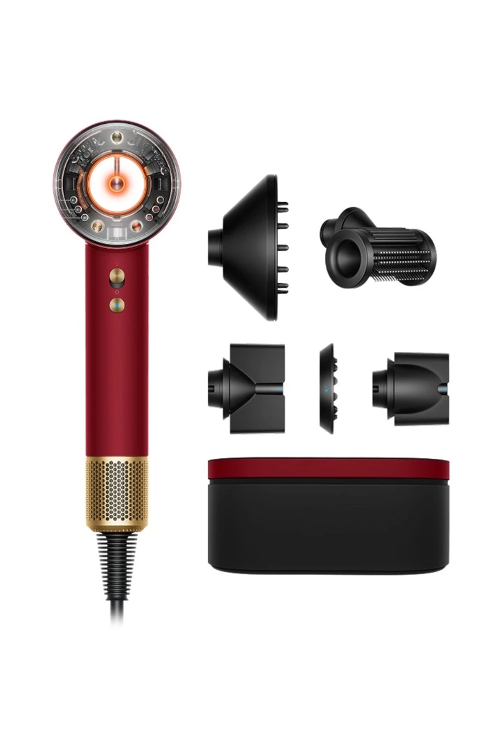 ФЕН DYSON SUPERSONIC NURAL RED VELVET/GOLD (HD16)