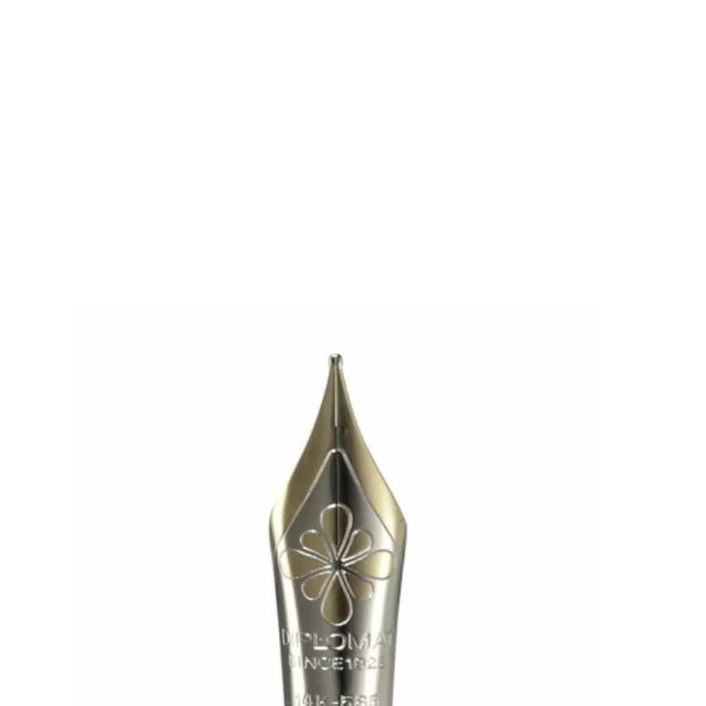 Перьевая ручка Diplomat Excellence A2 Midninht blue chrome M 14ct. (D40209015) 2