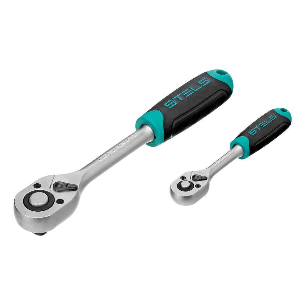 Набор инструментов, 1/2", 1/4", CrV, пластиковый кейс 98 предметов Stels