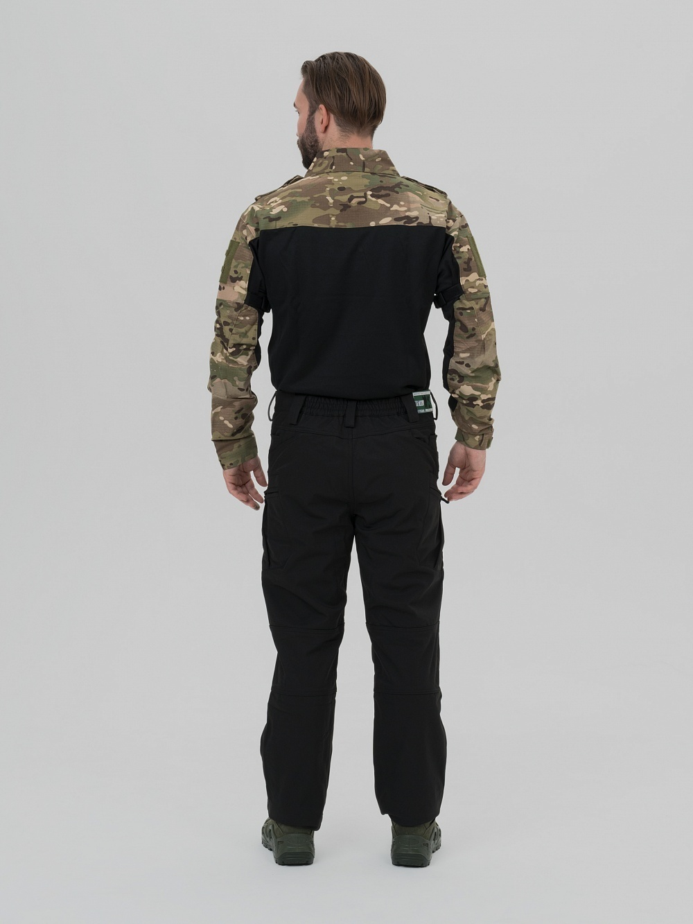 ФУТБОЛКА REMINGTON TACTICAL FROG LONG SLEEVE ZIPPER COLLAR CP