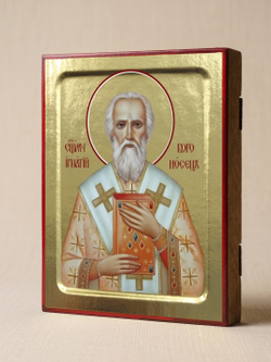 Икона Игнатия Богоносца, священномученика на дереве: 125 х 160 (Синопсисъ)