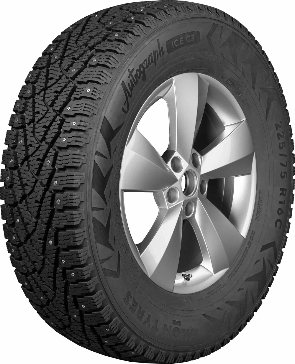 Зимняя шина шипованная Ikon Tyres Autograph Ice C3 (225/70 R15C 112/110R)